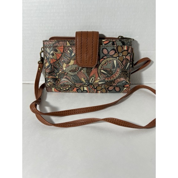 Floral Patterned Crossbody Bag - Picture 1 of 11